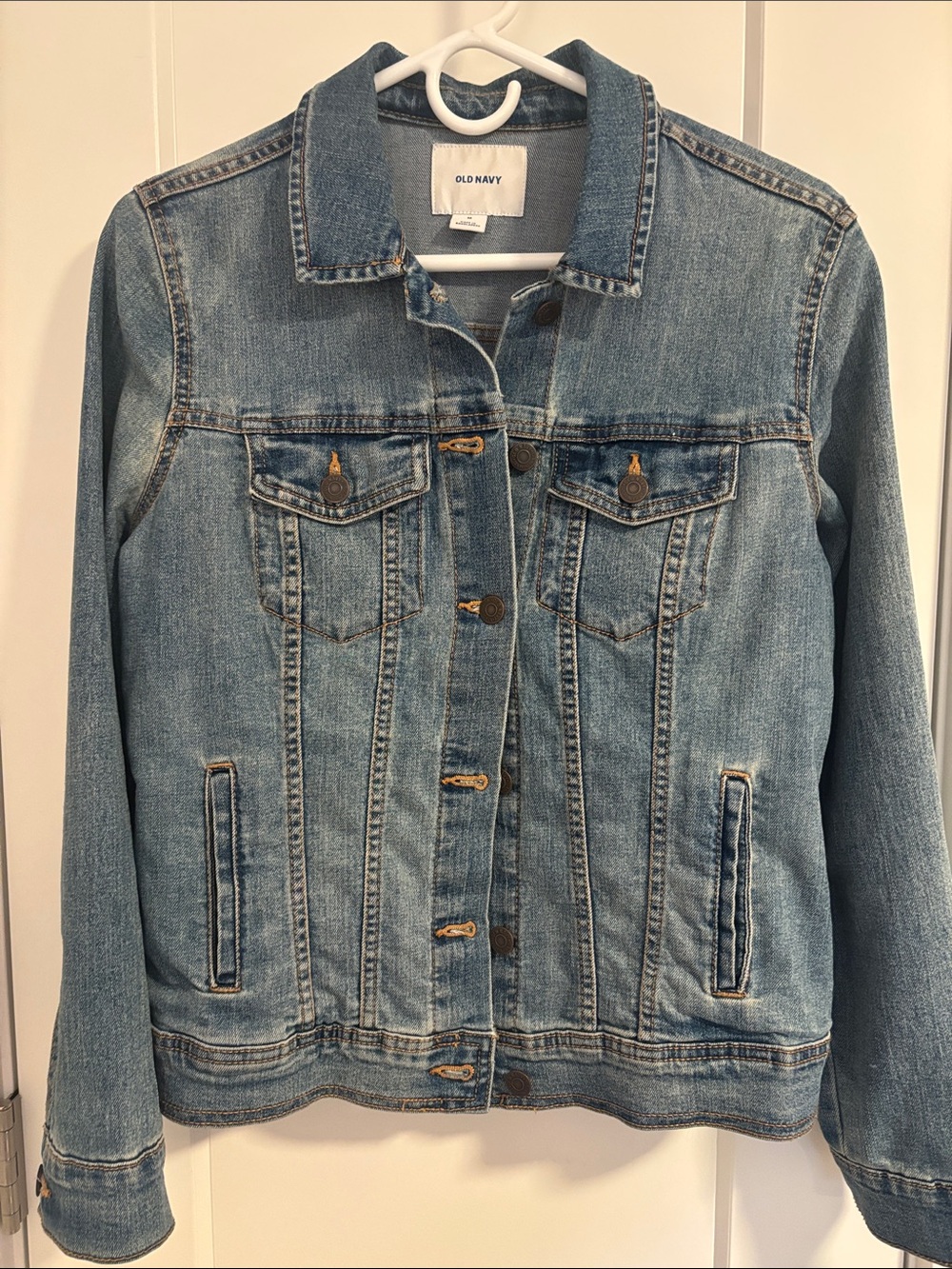 Old Navy Light Wash Denim Jacket - Faded Blue